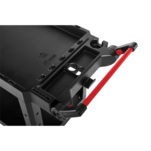 Chariot utilitaire robuste et polyvalent, 2 tiers, 17-3/4" x 36" x 46-1/5", Capacit&eacute; 500 lb Ontario Safety Products