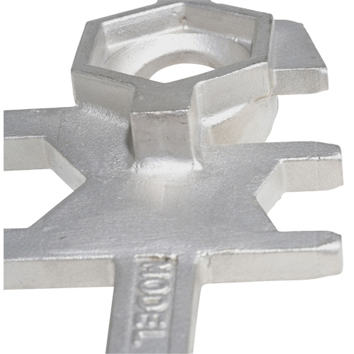 Drum Wrench, 3/4"/2" Opening, 9-1/2" Handle, Stainless Steel Ontario Safety Products