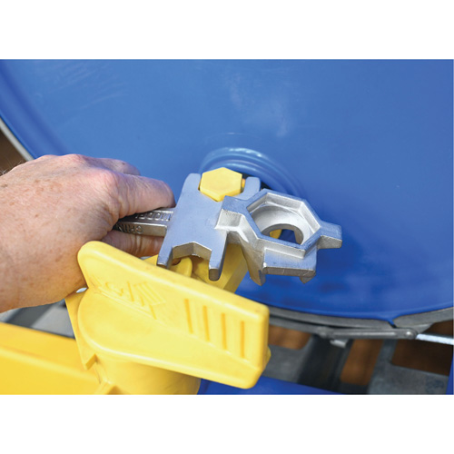 Drum Wrench, 3/4"/2" Opening, 9-1/2" Handle, Stainless Steel Ontario Safety Products