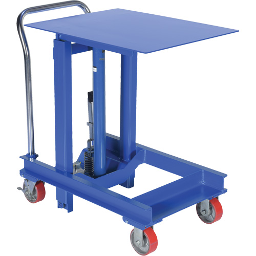 Lift Table, 30"L x 24"W, Steel, 2000 lbs. Capacity Ontario Safety Products