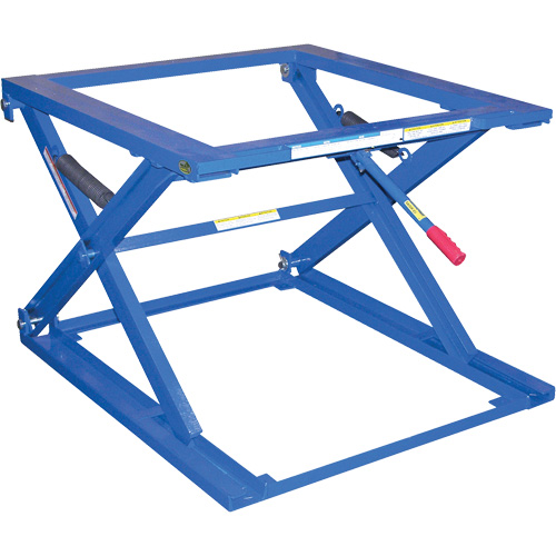 Adjustable Pallet Stand, 42-1/2" L x 40" W, 5000 lbs. Cap. Ontario Safety Products