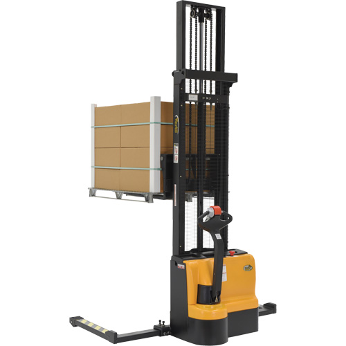 Gerbeur &agrave; m&acirc;t double, Fonctionnement &eacute;lectrique, Capacit&eacute; 2200 lb, Lev&eacute;e max 150" Ontario Safety Products