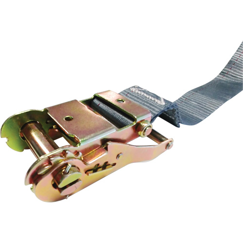 Ratchet Strap, E-Track System, 2" W x 16' L, 1333 lbs. (605 kg) Working Load Limit Ontario Safety Products