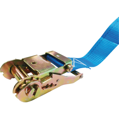 Ratchet Strap, E-Track System, 2" W x 20' L, 1333 lbs. (605 kg) Working Load Limit Ontario Safety Products