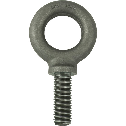 Alloy Steel Eye Bolt, 1-1/2" Dia., 2" L, 6400 lbs./6400 lbs. (3.2 tons) Capacity Ontario Safety Products