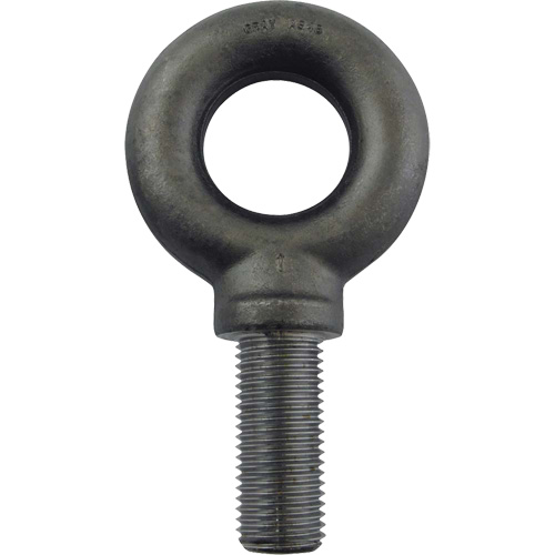Alloy Steel Eye Bolt, 2-1/2" Dia., 3-1/2" L, 26600 lbs. (13.3 tons)/26600 lbs. Capacity Ontario Safety Products