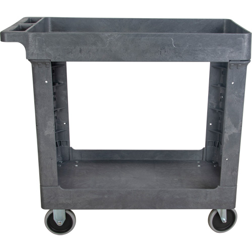 Chariot utilitaire pour l'entretien, 2 tiers, 16-1/2" x 32-1/2" x 34-1/2", Capacit&eacute; 550 lb Ontario Safety Products