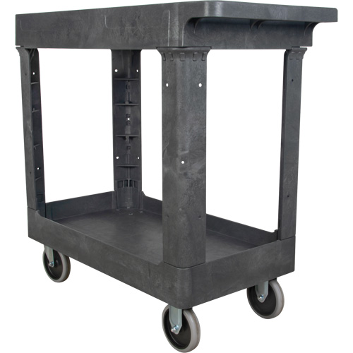 Chariot utilitaire pour l'entretien, 2 tiers, 16-1/2" x 32-1/2" x 34-1/2", Capacit&eacute; 550 lb Ontario Safety Products