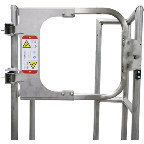 EdgeHalt&reg; Ladder Safety Gate, 20-7/8" H x 30"- 40" W Ontario Safety Products