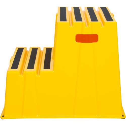 Escabeau industriel, 2 marches, 26" x 22-7/16" x Hauteur 19-11/16" Ontario Safety Products