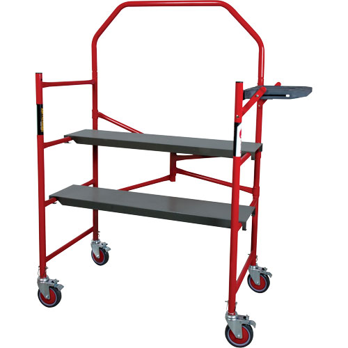 Buildman Portable Scaffold, 40-5/8" D x 4' H Ontario Safety Products