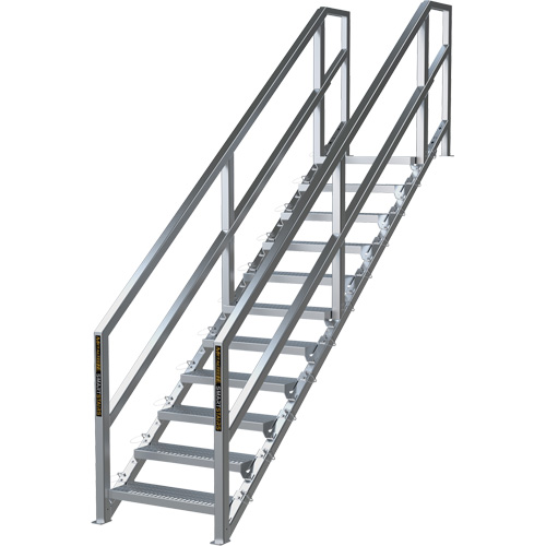 Syst&egrave;me d'escalier modulaire pour la construction de 11-16 marches SmartStairs, 120" ha Ontario Safety Products