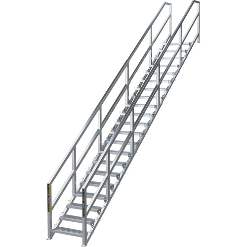 Syst&egrave;me d'escalier modulaire pour la construction de 17-21 marches SmartStairs, 157-1/2" ha Ontario Safety Products