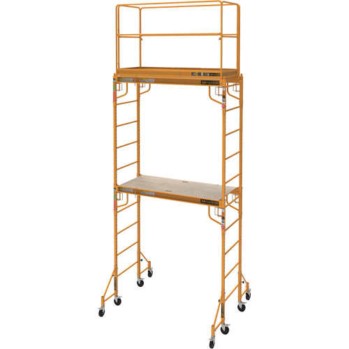 Complete 12' Drywall Baker Scaffold Tower Set, 58-1/2" D x 183" H Ontario Safety Products