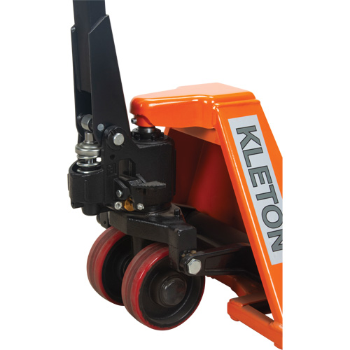 Low Profile Hydraulic Pallet Trucks, 48" L x 20.5" W, 3300 lbs. Cap. Ontario Safety Products
