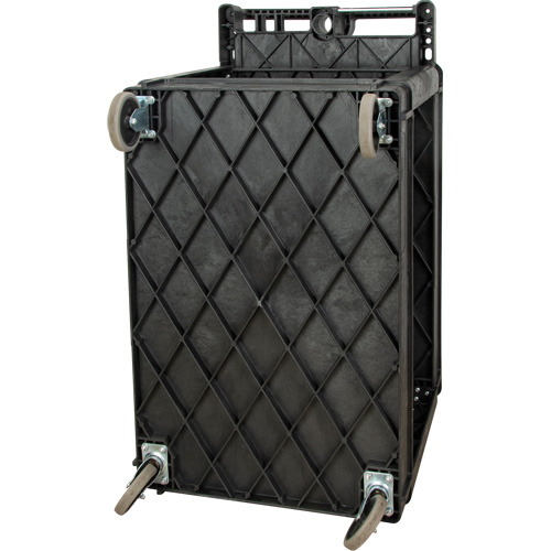 Utility Cart, 2 Tiers, 25-5/8" x 33-1/2" x 43-3/4", 550 lbs. Capacity Ontario Safety Products