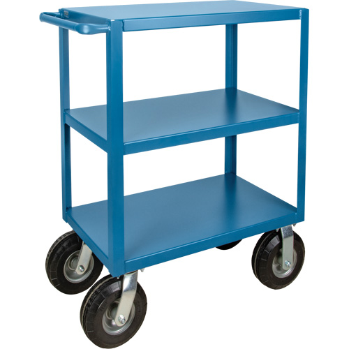 Outdoor Shelf Cart, 3 Tiers, 24" W x 39" H x 51" D, 1200 lbs. Capacity Ontario Safety Products