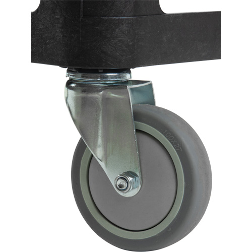 Utility Cart with Flat Shelf, 3 Tiers, 18-1/8" x 37-3/8" x 27-3/4", 330 lbs. Capacity Ontario Safety Products