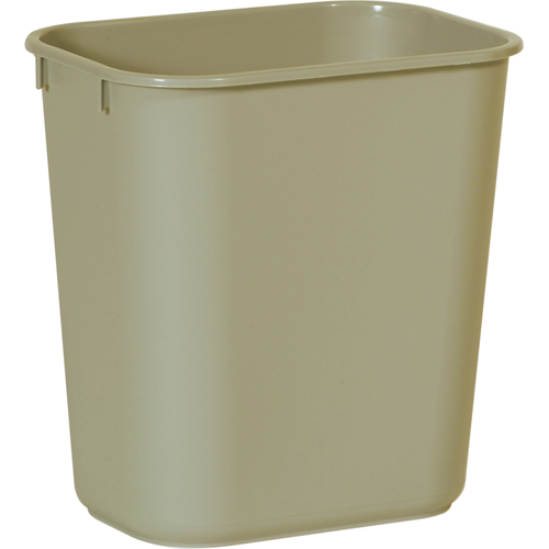 Corbeille &agrave; papier en plastique, 14 pintes, Plastique Ontario Safety Products