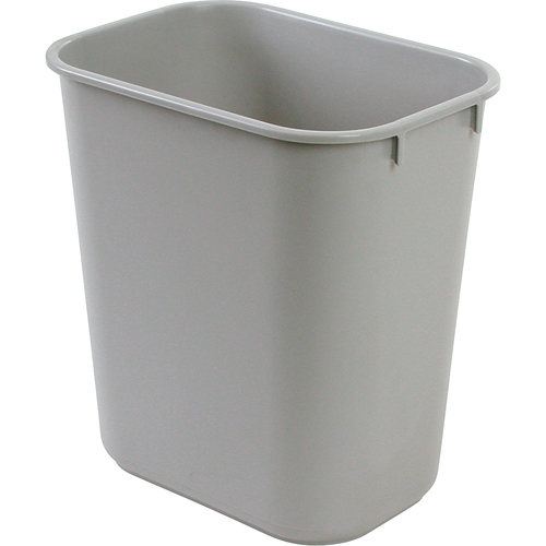 Corbeille &agrave; papier en plastique, 14 pintes, Plastique Ontario Safety Products