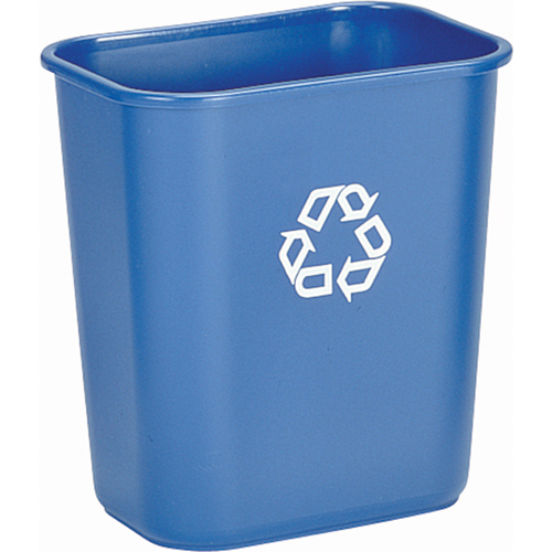 Recycling Container , Deskside, Plastic, 28-1/8 US Qt. Ontario Safety Products