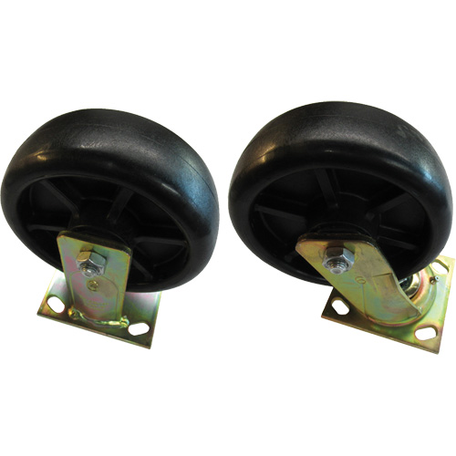 Conteneurs autobasculeurs en acier - ensemble de roulettes pour conteneurs Ontario Safety Products