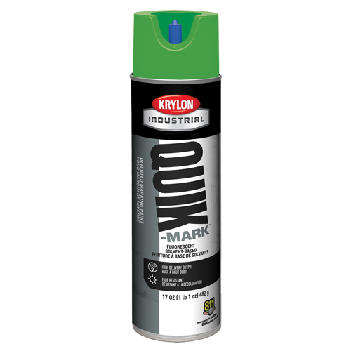 Peinture de marquage industrielle invers&eacute;e &agrave; base de solvant Quik-Mark, 17 oz, Canette a&eacute;rosol Ontario Safety Products