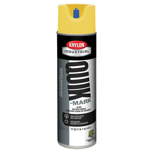 Peinture de marquage industrielle invers&eacute;e &agrave; base de solvant Quik-Mark, 17 oz, Canette a&eacute;rosol Ontario Safety Products