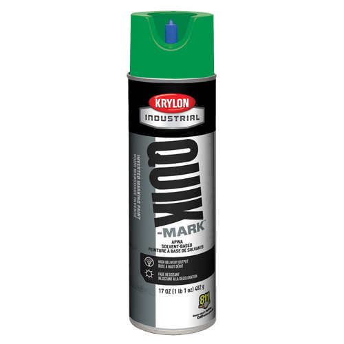 Peinture de marquage industrielle invers&eacute;e &agrave; base de solvant Quik-Mark, 17 oz, Canette a&eacute;rosol Ontario Safety Products