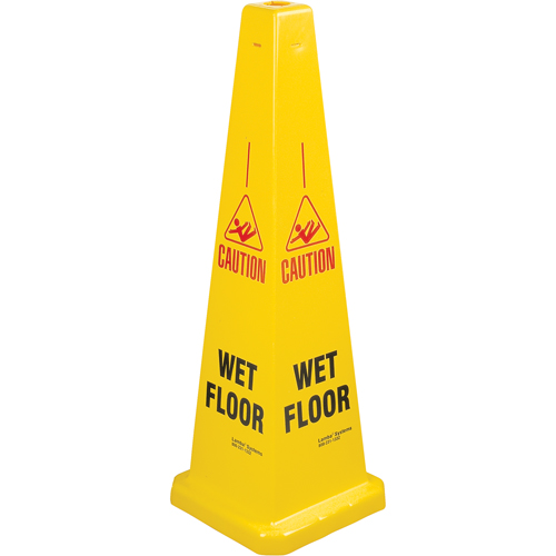 C&ocirc;nes de d&eacute;viation  Wet Floor , Anglais avec pictogramme Ontario Safety Products