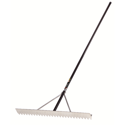 R&acirc;teau pour asphalte Pro, 36" la, Lame Aluminium, 28 dents Ontario Safety Products