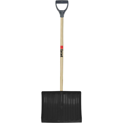 Nordic Snow Shovel, Polypropylene Blade, 17-3/4" Wide, D-Grip Handle Ontario Safety Products