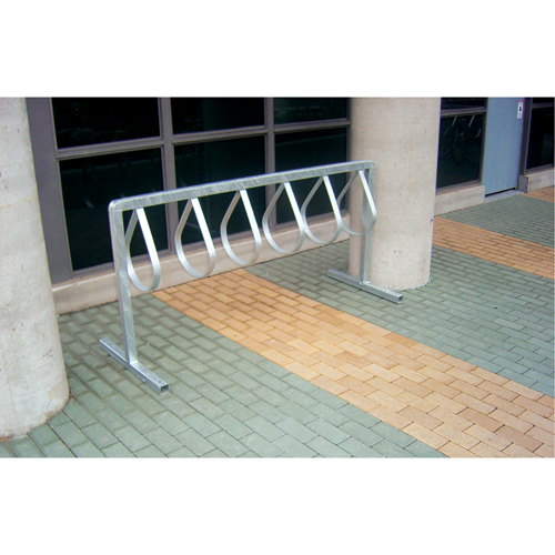 Support pour bicyclettes Style, Acier galvanis&eacute;, 12 bicyclettes Ontario Safety Products