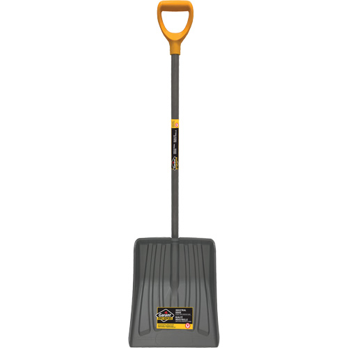 Pelle &agrave; neige Pro, Lame Polypropyl&egrave;ne, Largueur 13-7/8", Manche Prise en D Ontario Safety Products