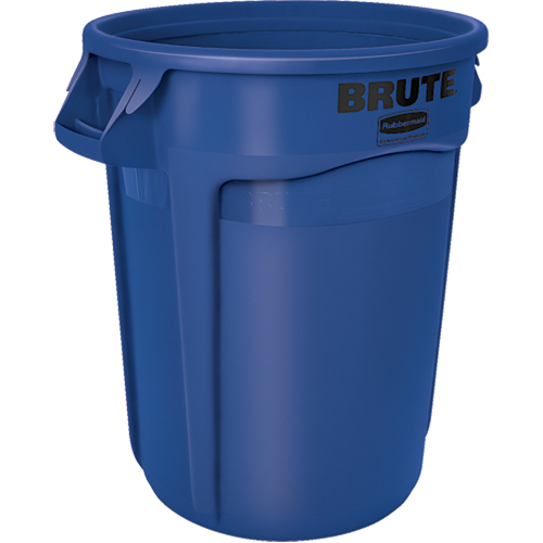 Contenants ronds Brute, Vrac, Poly&eacute;thyl&egrave;ne, 32 gal. US Ontario Safety Products