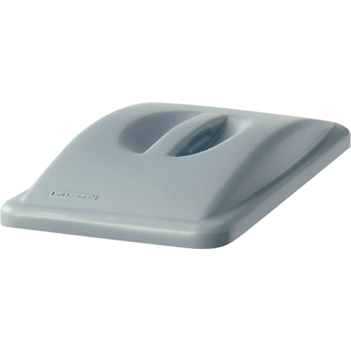 Dessus &agrave; poign&eacute;e Slim Jim, Couvercle plat, Plastique, Convient aux contenants 20-3/8" x 11-5/16" Ontario Safety Products