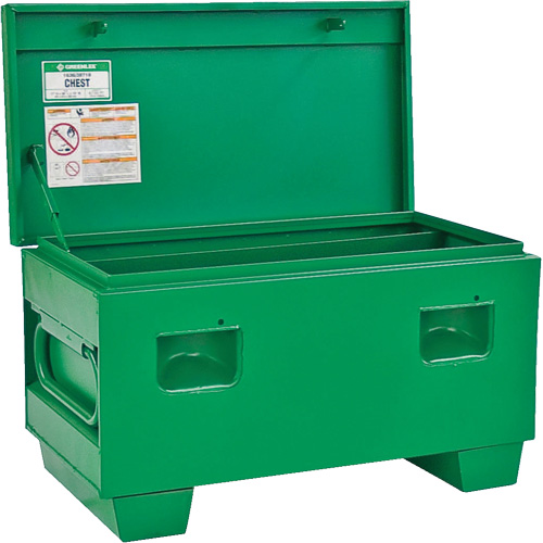 Chest Box, 36" W x 19" D x 17" H, Green Ontario Safety Products