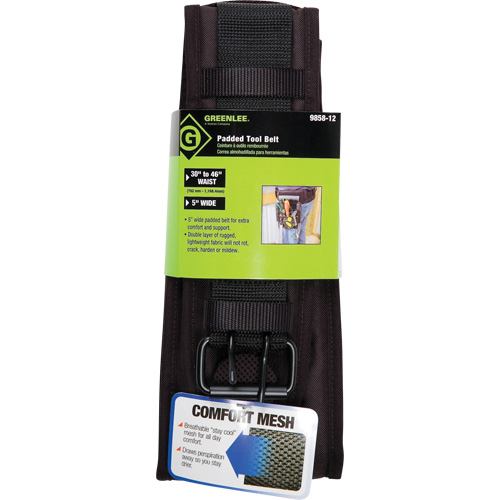 Tool Belt, Leather, Black Ontario Safety Products