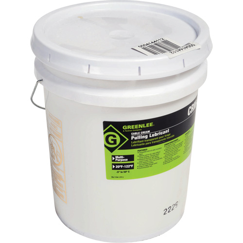 Cable Cream Pulling Lubricant, Bucket Ontario Safety Products