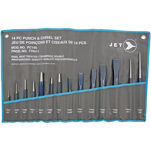 Punch & Chisel Set, 14 Pieces Ontario Safety Products