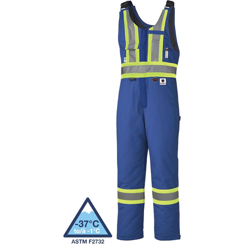 5524A Combinaison de s&eacute;curit&eacute; matelass&eacute;e ignifuge &agrave; haute visibilit&eacute;, 2T-Grand, Bleu royal Ontario Safety Products