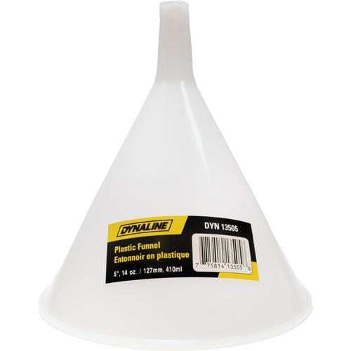 Entonnoir &agrave; usages multiples sans filtre, Poly&eacute;thyl&egrave;ne, Capacit&eacute; 0.4 l Ontario Safety Products