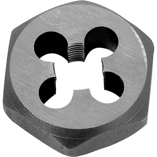 Hexagon Rethreading Bolt Die, 7/8" Dia., 7/16"-14 Thread, Chromium Steel Ontario Safety Products