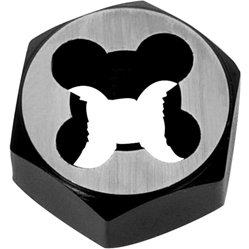 Hexagon Rethreading Bolt Die, 1" Dia., M6x1 Thread, Chromium Steel Ontario Safety Products