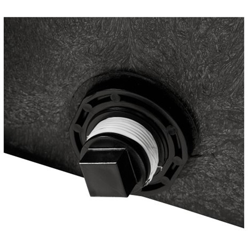 R&eacute;servoir de stockage, 39" p x 58" la x 25" h, Capacit&eacute; 1200 lb, Noir Ontario Safety Products