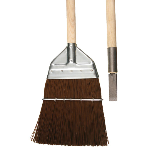 Balai de cantonnier avec ciseau, Manche en Bois, Soies en Polypropyl&egrave;ne, 56" lo Ontario Safety Products