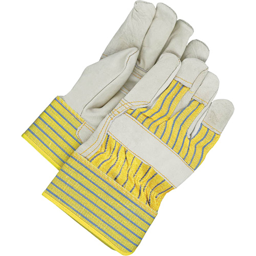 Gants d'ajusteur avec paume renforc&eacute;e, Taille unique, Paume en Cuir fleur de vache, Doublure en Molleton Ontario Safety Products