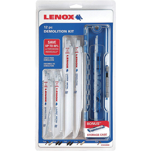 Demolition Reciprocating Saw Blade Kit Ontario Safety Products