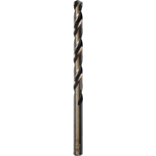 Heavy-Duty Jobber Drill Bit, High Speed Cobalt, 1/4", 4" L, 3" Flute, 135° Point Angle Ontario Safety Products