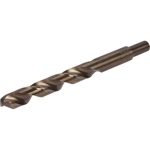 Heavy-Duty Jobber Drill Bit, High Speed Cobalt, 1/2", 6" L, 1-1/2" Flute, 135° Point Angle Ontario Safety Products